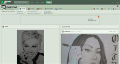 Desktop Screenshot of cleoferrari.deviantart.com