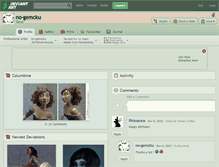 Tablet Screenshot of no-gemcku.deviantart.com