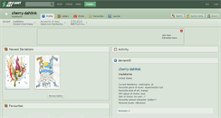 Desktop Screenshot of cherry-dahlink.deviantart.com