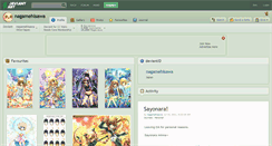 Desktop Screenshot of nagamehisawa.deviantart.com