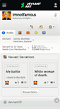 Mobile Screenshot of imnotfamous.deviantart.com