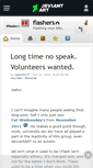 Mobile Screenshot of flashers.deviantart.com