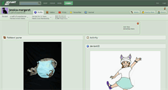 Desktop Screenshot of jessica-margaret.deviantart.com