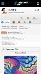 Mobile Screenshot of c-91.deviantart.com
