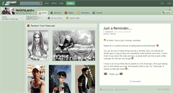 Desktop Screenshot of nogirlsland.deviantart.com