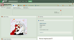 Desktop Screenshot of gisele-bueno.deviantart.com