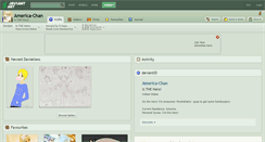 Desktop Screenshot of america-chan.deviantart.com