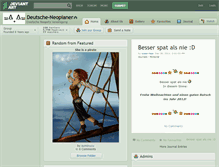 Tablet Screenshot of deutsche-neopianer.deviantart.com