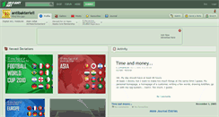 Desktop Screenshot of antibakteriell.deviantart.com