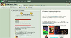 Desktop Screenshot of pikashipping-club.deviantart.com