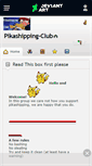 Mobile Screenshot of pikashipping-club.deviantart.com