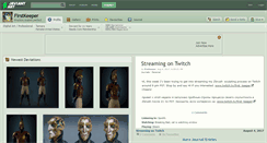 Desktop Screenshot of firstkeeper.deviantart.com
