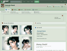 Tablet Screenshot of jhonsyk-stock.deviantart.com