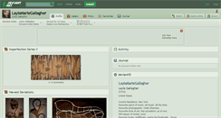 Desktop Screenshot of laylamariegallagher.deviantart.com