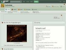 Tablet Screenshot of cuniculosa.deviantart.com