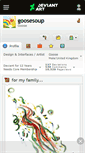 Mobile Screenshot of goosesoup.deviantart.com
