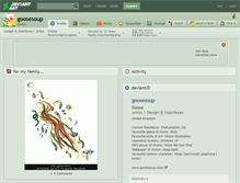 Tablet Screenshot of goosesoup.deviantart.com