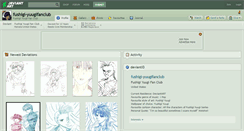 Desktop Screenshot of fushigi-yuugifanclub.deviantart.com