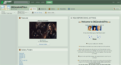 Desktop Screenshot of dbzandroidtrio.deviantart.com