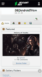 Mobile Screenshot of dbzandroidtrio.deviantart.com