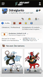 Mobile Screenshot of ddraigtanto.deviantart.com