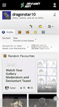 Mobile Screenshot of dragonstar10.deviantart.com