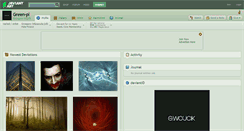 Desktop Screenshot of green-pl.deviantart.com