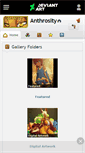 Mobile Screenshot of anthrosity.deviantart.com