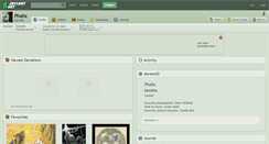 Desktop Screenshot of phalix.deviantart.com