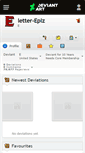 Mobile Screenshot of letter-eplz.deviantart.com