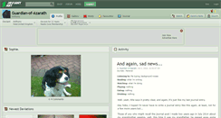 Desktop Screenshot of guardian-of-azarath.deviantart.com