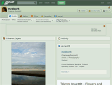Tablet Screenshot of mediocrit.deviantart.com