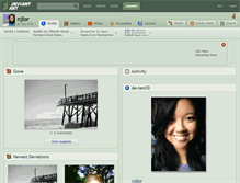 Tablet Screenshot of njlor.deviantart.com