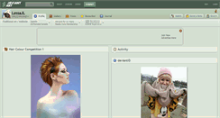 Desktop Screenshot of lessajl.deviantart.com