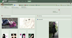 Desktop Screenshot of poisonxprincess.deviantart.com