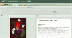 Desktop Screenshot of geek-in-it.deviantart.com