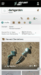 Mobile Screenshot of darkgarden.deviantart.com