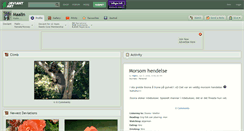 Desktop Screenshot of maalin.deviantart.com