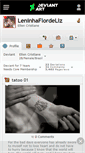 Mobile Screenshot of leninhaflordeliz.deviantart.com