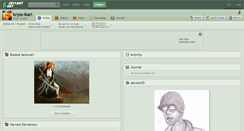 Desktop Screenshot of kryss-ikari.deviantart.com