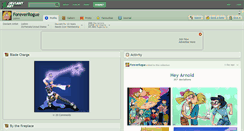 Desktop Screenshot of foreverrogue.deviantart.com