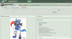 Desktop Screenshot of popete-ruff-ruff.deviantart.com