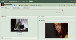 Desktop Screenshot of killing-myself.deviantart.com