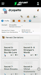 Mobile Screenshot of dryopalite.deviantart.com