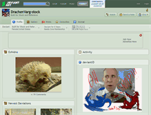 Tablet Screenshot of drachenvarg-stock.deviantart.com