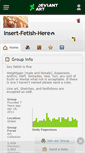 Mobile Screenshot of insert-fetish-here.deviantart.com