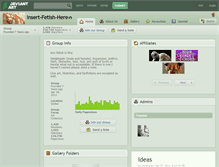 Tablet Screenshot of insert-fetish-here.deviantart.com