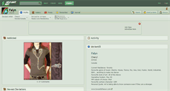 Desktop Screenshot of falyn.deviantart.com