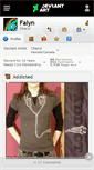 Mobile Screenshot of falyn.deviantart.com