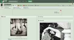 Desktop Screenshot of catherinas.deviantart.com